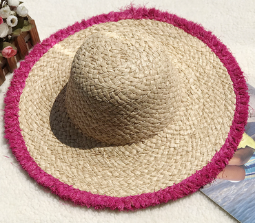 Hat Edge Rose Red